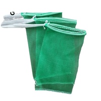 Plastic Pe Mesh Zak Groen Insect Trekkoord Voor Datering 80X100Cm