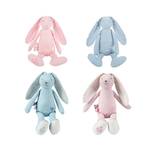 CE Soft Toys Custom <strong>Rabbit</strong> Plush Manufacturer <strong>for</strong> Business Plushie Stuff Toys Stuffed Animal Toys Striped Bunnies - Product Image 4