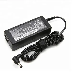 Cargador para computadora portátil Adaptador de corriente universal 65W 19V 3.42A para cargador de CC HP Dell Lenovo Samsung Asus Acer