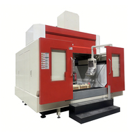 GMU2516 Heavy Gantry CNC Boring Milling Machine 2500x1600mm Table 2700x1600x1000mm Travel 1200kg Load 26000kg Machine Weight