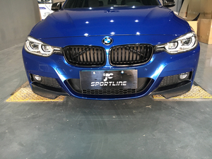 De fibra de carbono F30 divisor delantero delantal para <span class=keywords><strong>BMW</strong></span> F30 F31 318i 320i 328i <span class=keywords><strong>330i</strong></span> <span class=keywords><strong>M</strong></span> 2013-<span class=keywords><strong>2018</strong></span> - Product Image 2