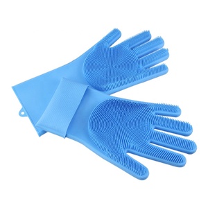 Gants en silicone pour le nettoyage domestique - Product Image 1