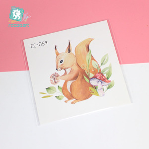 Premi scolastici regali dei cartoni animati simpatici simpatici <span class=keywords><strong>cani</strong></span> gatti divertenti <span class=keywords><strong>tatuaggi</strong></span> temporanei adesivi forniture animali cucciolo tatuaggio adesivi - Product Image 6