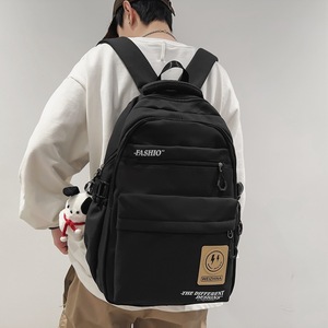 Fashio Student <b>Backpack</b> 18 In Color Blocking Large Capacity Unisex <b>School</b> Education Summer 2024 - Product Image 2