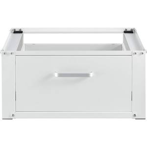 <b>Drawer</b> and Reinforced <b>Side</b> Struts Manual Power Source Base for Washing Machine and Dryer Pedestal Steel Cabinet Raiser - Product Image 1