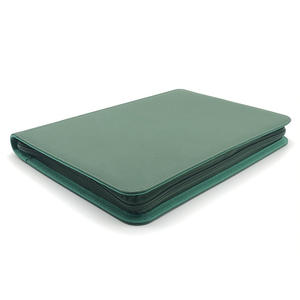 取り外し可能なスリーブ付きのシンプルなグリーンカードホルダーアルバムカード収納バッグコレクショントレーディングカードバインダーディスプレイ - Product Image 4