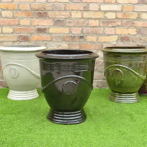 Tuin Decoratie Keramiek Pot Bloempot Bonsai Pot Set Keramische Grote Geglazuurd