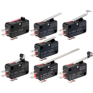 Kw7 <span class=keywords><strong>spdt</strong></span> bản lề Con lăn đòn bẩy giới hạn vi chuyển đổi cho các ứng dụng khác nhau - Product Image 1