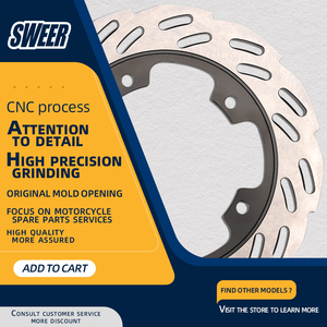 Para <span class=keywords><strong>SYM</strong></span> CRUISYM <span class=keywords><strong>300</strong></span> Partes de Motocicleta Freno de Disco Delantero Sistema de Disco de Freno de Aluminio Accesorios de Moto - Product Image 4
