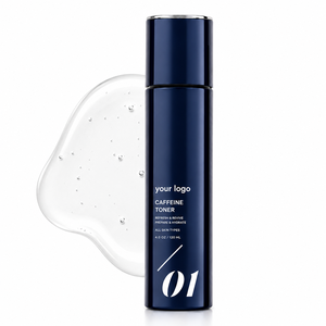 Tonique Purifiant Premium Marque Blanche Hydratant Affinant les Pores Soin de la Peau Fraîcheur Molécules Multi-Actives Tous Types de Peau Tonique à la Caféine - Product Image 1