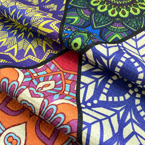 Groothandel Custom Logo Gerecycled Zandbestendig Microfiber Wafel Bloemen Strandlaken Voor Zwemmen, Kamperen, Zwembad - Product Image 2