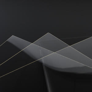 BPAフリー<span class=keywords><strong>4mm</strong></span> UV400 <span class=keywords><strong>PET</strong></span>シートREACH対応クリアプラスチックパネルミュージアムディスプレイフレーム用 - Product Image 1