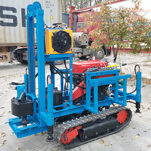 उच्च गुणवत्ता वाले हाइड्रोलिक क्रॉलर प्रकार बोरहोल मशीन गहरे पानी की अच्छी तरह से ड्रिलिंग रिग - Product Image 5