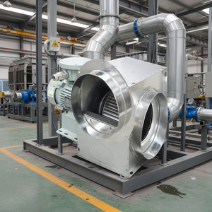 Ventilador Sirocco de Alta Calidad Fabricado en Corea, Aspas de Hierro Fundido 100% a Prueba de Explosiones, Modelos AC EXB-TIS-S280FS/FT/GS/GT - Product Image 3