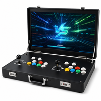 Console de jeu portable pliable 24 pouces avec double joystick, Pandora Arcade Moonlight Treasure Box, machine tout-en-un pour jeux de combat à domicile