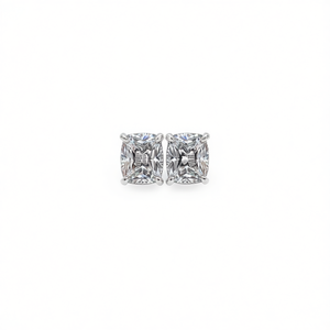 Orecchini Tiffany & Co. con Diamanti Taglio Asscher in Oro Bianco, Colore D, Naturali Certificati GIA, Gioielli Classici da Sposa per Donna - Product Image 1