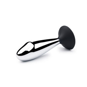 MOGlovers Metal Dildo Silicona Base Anal Plug Ring Head Butt Aleación de aluminio Juguetes para mujeres y hombres - Product Image 5