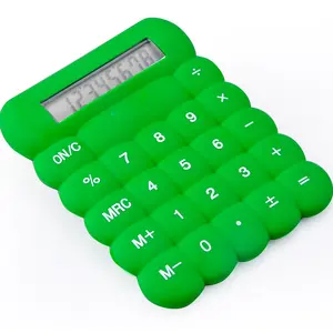 Calculator Calculator Fashion 8 Digital Silicon Rubber Calculator