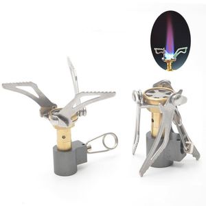 Estufa Portátil para Acampar y Hacer Picnic, Resistente al Viento, con Adaptador para Cartucho de Propano, Plegable - Product Image 2