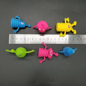 Marionnettes à doigts en TPR mignonnes pour enfants - Anti-stress, pour raconter des histoires et cadeaux de fête, compatibles avec les capsules de distributeurs de 50-55 mm - Product Image 6
