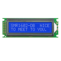 Modul LCD 1602, layar Dot matriks industri dengan antarmuka paralel 14-Pin, tampilan karakter HD