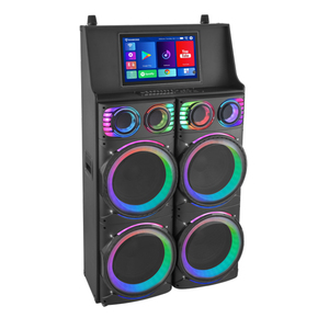Factory 18.5 Inch Touch Screen Portable Entertainment System HD Multi-Functional KTV Wireless Party <b>Speaker</b> GD-12-V4203(2) Party - Product Image 5