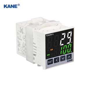 TCN5W-S 48*48มม. 220V 24Vdc จอแสดงผล LED ดิจิตอล ตัวควบคุมอุณหภูมิอัจฉริยะแบบ PID พร้อมรีเลย์เอาต์พุตและ SSR 4-20mA 0-10Vdc - Product Image 4