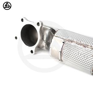 ท่อแคทดาวน์ไพพ์ CSZ สำหรับ <span class=keywords><strong>Honda</strong></span> <span class=keywords><strong>Civic</strong></span> X Type R <span class=keywords><strong>FK8</strong></span> 2.0T ท่อไอเสียสมรรถนะสูงแบบไหลเวียนสูง พร้อมแผ่นกันความร้อน - Product Image 2