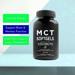 رخيصة النباتي جوز هند عضوي استخراج Mct النفط كبسولات هلامية كبسولات السائبة لتحسين التركيز المكملات - Product Image 2