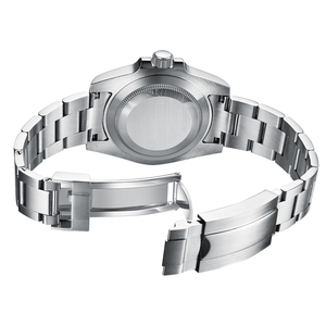 Reloj de Lujo para Hombre de 39 mm con Logotipo Personalizado, Zafiro NH34 <span class=keywords><strong>GMT</strong></span>, Automático, Mecánico, Sin Logotipo, Reloj de Acero Inoxidable de Lujo Explore <span class=keywords><strong>Master</strong></span> - Product Image 3
