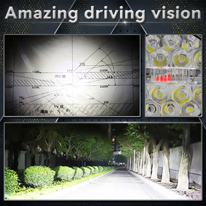 Nouveau phare de travail LED miniature 3 pouces 12V 30W 6000LM rouge+bleu stroboscopique DRL 4x4 pour camion, VTT, véhicules tout-terrain, montage universel - Product Image 6