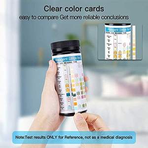 10 paramètre Test D'<span class=keywords><strong>urine</strong></span> Bandes Diabète UTI pH Test D'<span class=keywords><strong>urine</strong></span> Bandes URS-10T - Product Image 4