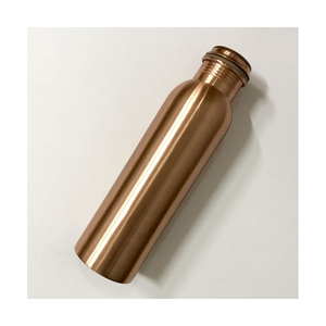<b>Copper</b> Pure Ayurveda Benefits <b>Copper</b> Water <b>Bottle</b> Manufacturer From India Solid <b>Copper</b> Brushed <b>Drinking</b> Water <b>Bottle</b> - Product Image 4