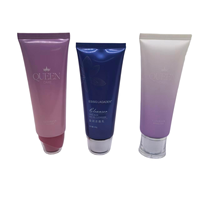 Tabung PE 80-150ml, Tabung Plastik Lunak, Kemasan Kosmetik Kosong untuk Krim Tangan, Krim Wajah, Lotion, dan Sampo