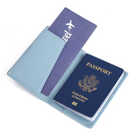 Ensemble Cadeau Voyage Luxe : Porte-Passeport Mince et Étui de Voyage en Cuir PU Anti-RFID Personnalisé