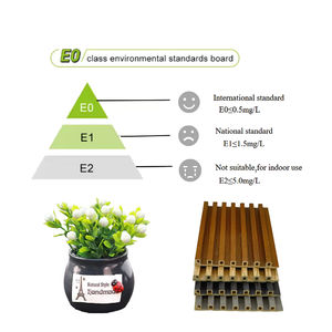 ホテル、キッチン、学校の内装装飾用、ホットセール、エコフレンドリー、オーク材、防水、WPC、防音、吸音壁パネル - Product Image 5