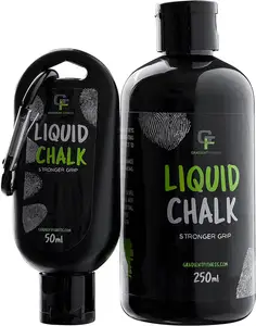 Manufacturer Custom Logo 50ml Magnesium Carbonate Black Gym Liquid Chalk Marker With Customized Private Label