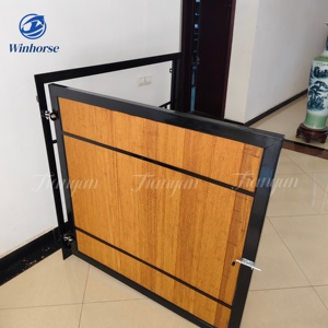 Jendela gudang kuda bambu tahan lama dengan pemanggang V baja tugas berat dan pembukaan berengsel stabil untuk pertanian kuda yang lebih aman - Product Image 4