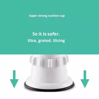 Fabrieksprijs Met De Hand Gedraaide Groentesnijder Snijmachine Rasp Keuken Multi-Functionele Fruitgroente Aardappel Shredder Tool