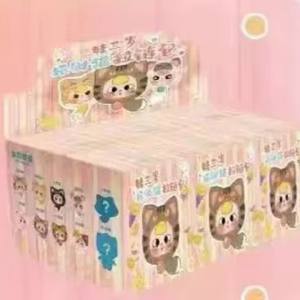 Authentic Baby Three <b>Doll</b> Maneki-neko Zipper Pouch, Trendy Plush Blind Box Figurine, <b>Cute</b> Bag Plush Toy Gift - Product Image 6