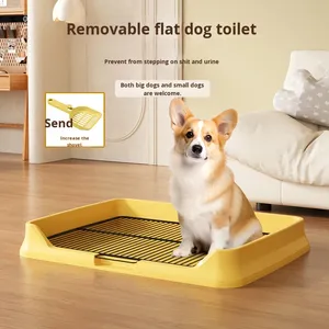 Toilette pour chien anti-évasion, bac à excréments <span class=keywords><strong>et</strong></span> à urines, en PP, modèle DWC01, fabriqué en Chine - Product Image 3