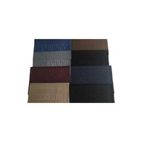 Korridor Gang Polyester Teppich matte Blatt PVC Composite Rot Grau Fleece Geprägte Tür Pull Teppich Maschine Made