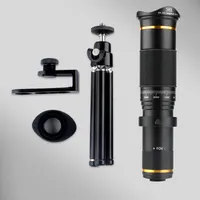 38X Zoom Mobile Phone Lens Telephoto Zoom Phones Camera Lens 4K HD with Tripod