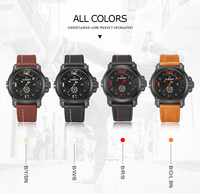 NAVIFORCE 9099 Produk Terlaris Reloje Para Hombres Jam Tangan Desain Mewah Grosir Jam Tangan Pria Tahan Air Logo Kustom