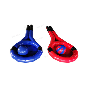 Raquette de tennis gonflable portable en PVC, taille et couleur personnalisées pour le team building, les activités scolaires, les événements sportifs d'entreprise et le divertissement - Product Image 3