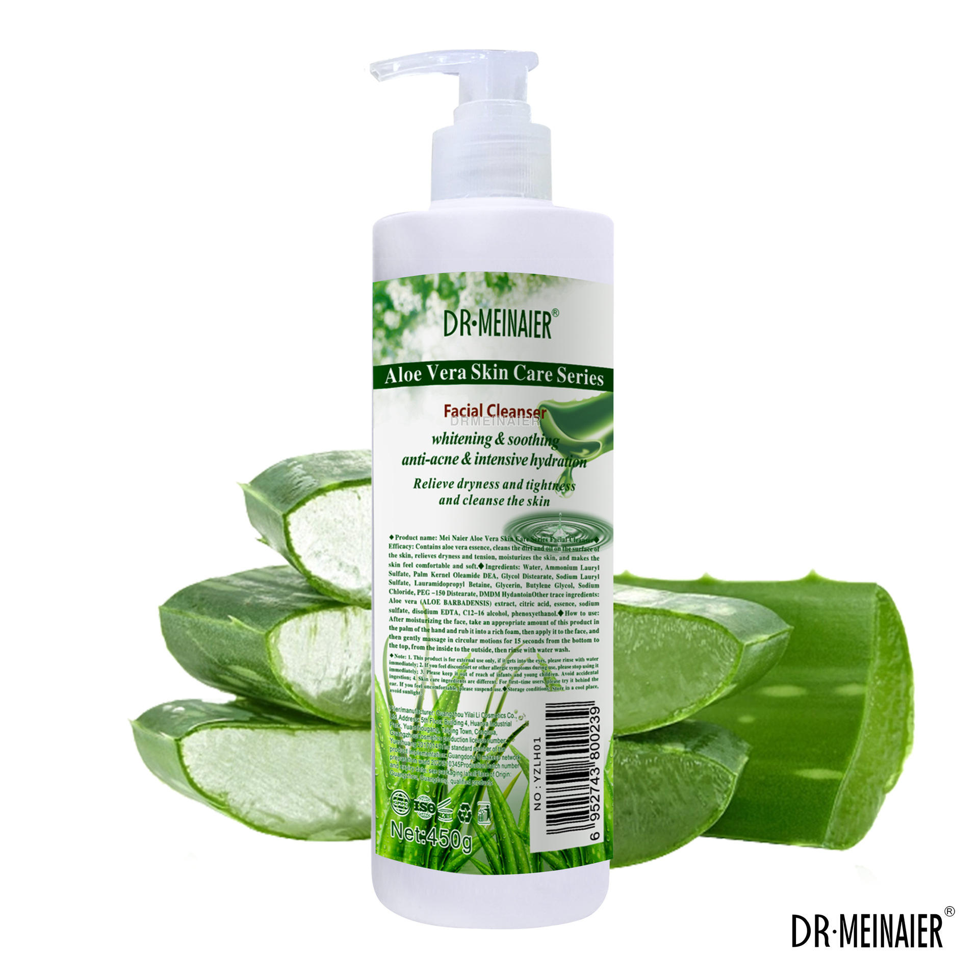 Detergente viso Aloe Vera