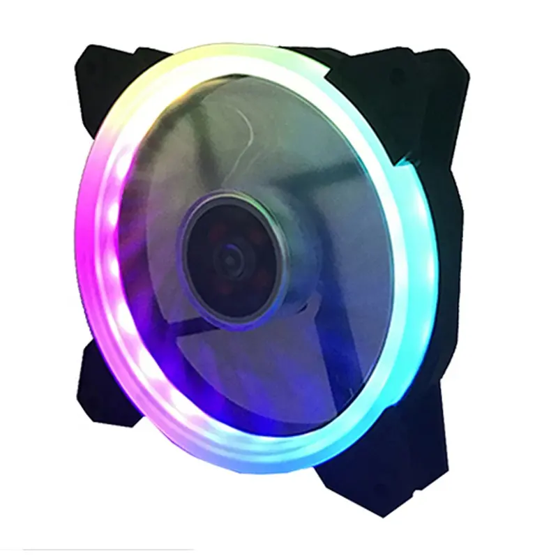 SURANUS NEW HOT RGB LED Fan FR Remote Control Colorful LED RGB Fan