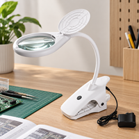 Lampe loupe à LED à fixation externe pour bureau NO.BC90C