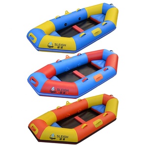 240cm slitta quadrata testa PVC gonfiabile fiume gommone 2 persone 2-capacità di canottaggio - Product Image 3