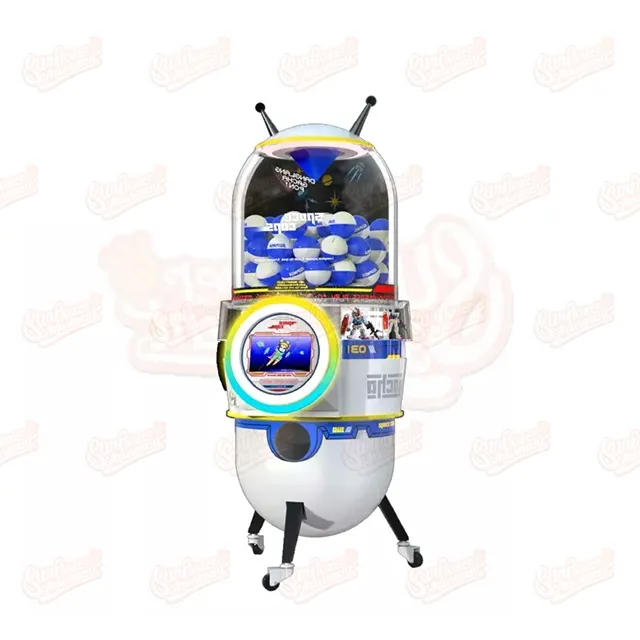 Centre commercial de luxe pièces de monnaie jeux balles élastiques capsules jouets distributeur Machine Gachapon